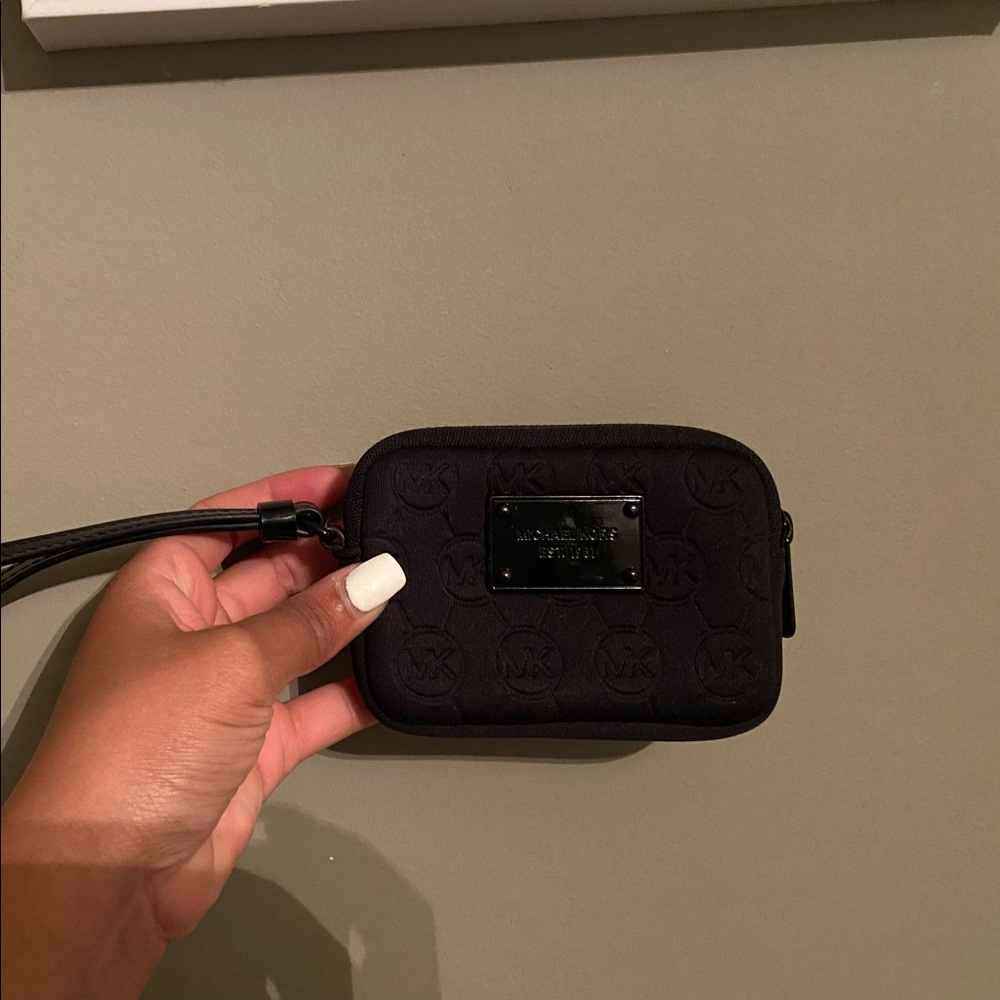 Michael Kors Black Wristlet
